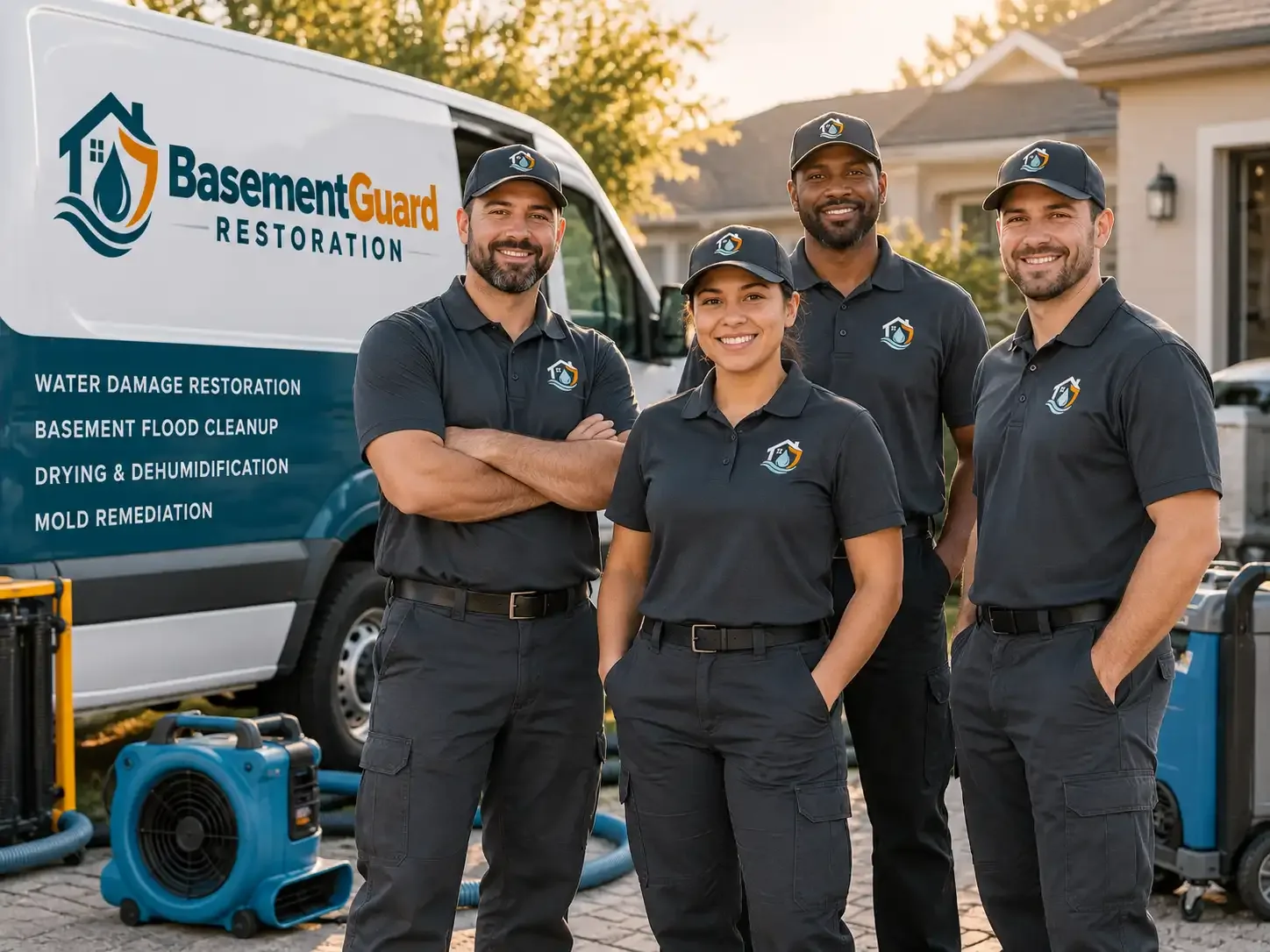 Basement Water Damage Restoration company in Herman, NE